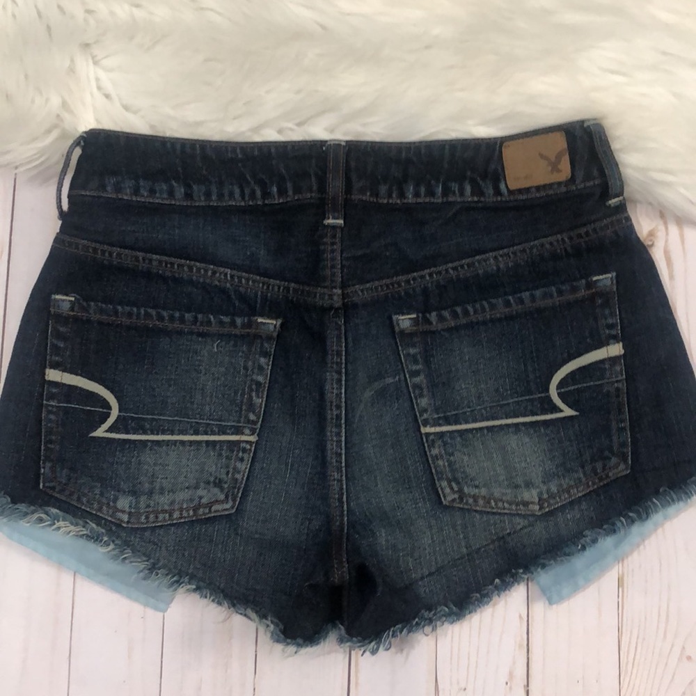 American Eagle Hi Rise Festival Shorts Size 4 - Picture 2 of 8